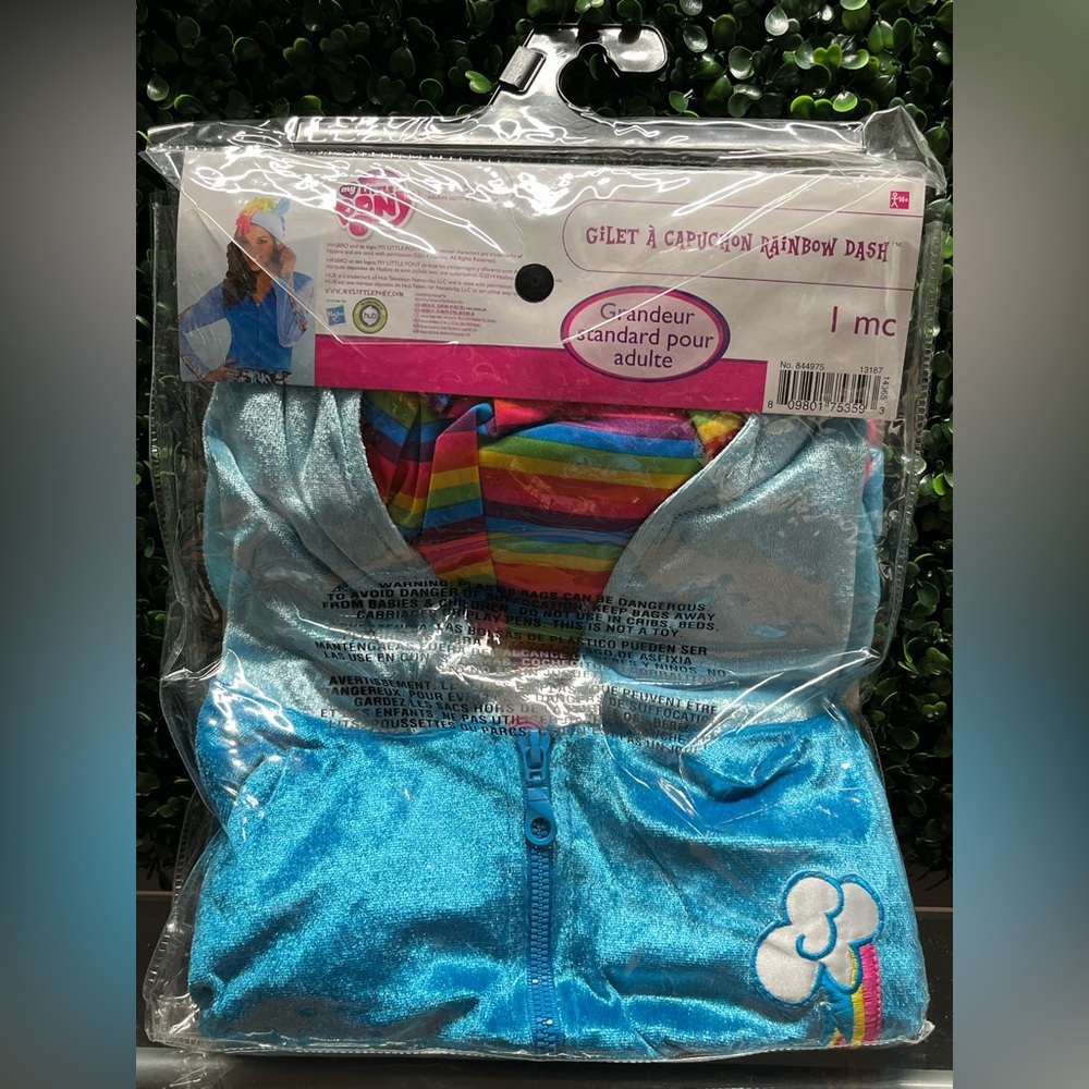 My Little Pony Rainbow Dash Blue Jacket - Picture 2 of 2